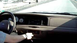 Ford Crown Victoria 5 speed manual open exhaust [upl. by Jempty263]