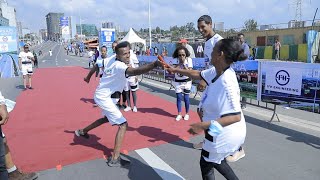 Relay race launched by Chinese enterprise in Ethiopia enhances friendship [upl. by Kristo]