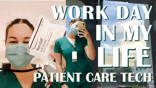 WORK DAY IN MY LIFE patient care technician [upl. by Alisha]