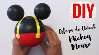 Como hacer Esferas de Mickey mouse y Minni [upl. by Attelrak]