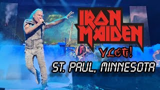 Iron Maiden Tour Vlog St Paul Minnesota  October 22nd 2024 [upl. by Eidac]