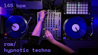 029 rawhypnotic techno  vinyldvs [upl. by Nillok]