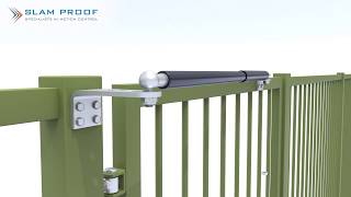 SlamProof Standard Pedestrian Gate Closer Installation [upl. by Per]