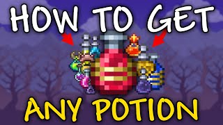 How to Get Any Potions in Terraria  Terraria Potions Guide [upl. by Campman]