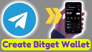 How to Create Bitget Wallet in Telegram [upl. by Annij]