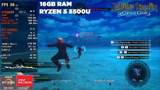 Jujutsu Kaisen Cursed Clash  RYZEN 5 5500U  16GB RAM  VEGA 7 [upl. by Timothea779]