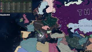 Random Soviet Union and Turkey focus tree  Hoi4 Timelapse [upl. by Karsten564]