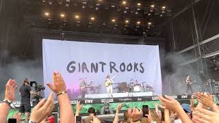 Giant Rooks  Toms Diner  LIVE at Hurricane Festival 2022 [upl. by Idaf]