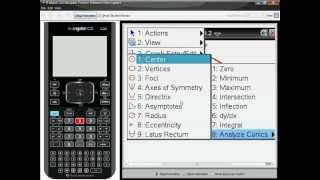 TINspireOS32AnalyzingConicsFociAsymEccmorewmv [upl. by Perseus]