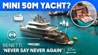 Full Tour of €24995000 Benetti BYond 37m quotNever Say Never Againquot [upl. by Ainomar]