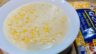 How to make Jamaican style hominy corn porridge  corn hominy recipe [upl. by Alaikim]