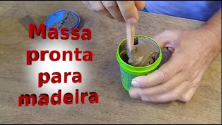 Como calafetar madeira fácil [upl. by Rosner]