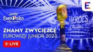 LIVE  FRANCJA WYGRYWA EUROWIZJĘ JUNIOR 2023 [upl. by Aivun]