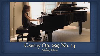 Czerny School of Velocity Op 299 No 14 [upl. by Herrah958]