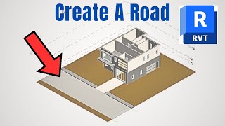 Revit Architecture Tutorial How To Model A Road [upl. by Murtha603]