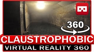 360° VR 4k  CLAUSTROPHOBIA ROOM  VR HORROR  CELL  VIRTUAL REALITY 3D [upl. by Rothmuller]