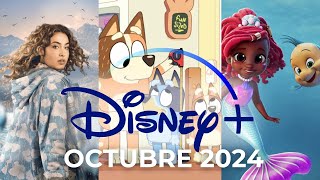 DISNEY PLUS Estrenos OCTUBRE 2024 [upl. by Mersey]