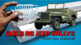 How To Make Jeep Willys From Pvc Part 1 jeep jeepwillys [upl. by Bigg]