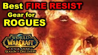 Gearing your Rogue for MAX DPS and MAX FIRE RESIST in Molten Core HEAT [upl. by Oflodor]