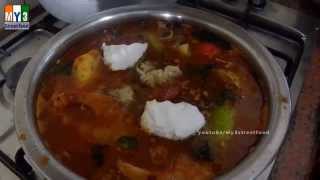 CHAPALA PULUSU  NELLORE FISH CURRY  MANGO FISH CURRY  HOMEMADE street food [upl. by Iharas]