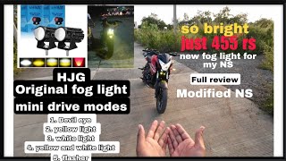 best fog light for bikes under 500rs  test and review modification [upl. by Ssitruc]