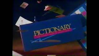 Pictionary Board Game Ad 1993 [upl. by Meela]