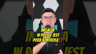 Inflacja w Polsce jest poza kontrolą⁉️informacje pieniądze biznes finanse gospodarka bizon [upl. by Suzann167]