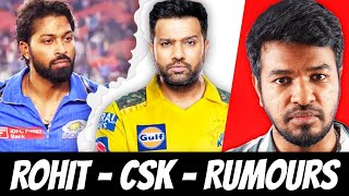 Rohit Joins CSK 🤯 😱  Madan Gowri  Tamil  MG [upl. by Naehs]