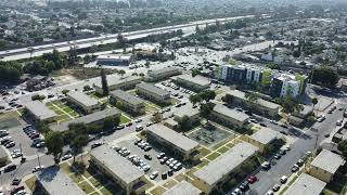 Nickerson Gardens Projects Watts Drone Footage [upl. by Jenda]