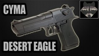 CYMA Desert Eagle CM121  Airsoft Review HD [upl. by Kirtley244]