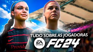 ðŸ’£ VEJA COMO SERÃ O FUTEBOL FEMININO DO EA SPORTS FC 24  MULHERES e HOMENS JOGANDO JUNTOS [upl. by Channa]