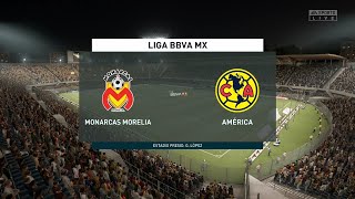 MONARCAS MORELIA VS AMERICA JORNADA 1 APERTURA 2014 LIGAMX [upl. by Willi191]