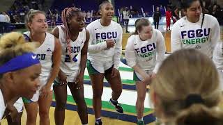 FGCU Womens Basketball ASUN Semifinal highlights [upl. by Airotkiv693]