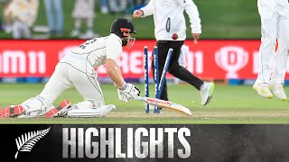 Williamson 121 in last ball thriller  DAY 5 HIGHLIGHTS  BLACKCAPS v Sri Lanka  Hagley Oval [upl. by Ellessig]