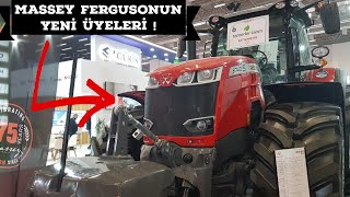 MASSEYİN 2023 TRAKTÖRLERİ 8 MİLYONLUK DEV MF 8740 S  İZMİR TARIM FUARI MASSEY FERGUSON STANDI [upl. by Anson]