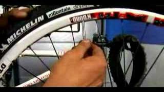 Mountain Bike Maintenance  Deflate a Bicycle Tire [upl. by Ocinom868]