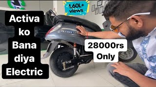 Electric activa and electric apache pulsar how to convert petrol to electric Sasti electric gaadi [upl. by Ethelyn]