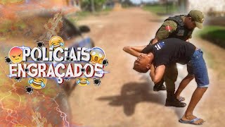 POLICIAIS ENGRAÇADOS▼ENQUADRO FUGA DANÇA▲TENTE NÃO RIR NIVEL HARD 2023 [upl. by Notsuj416]