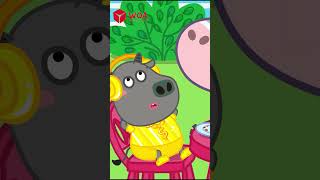 Rich Bufo Dont Waste Food  Learn Good Habits for Kids  Wolfoo Family shorts [upl. by Claudine]