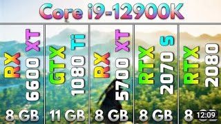 RX 6600 XT vs GTX 1080 Ti vs RX 5700 XT vs RTX 2070 SUPER vs RTX 2080  PC Gaming Benchmark Tested [upl. by Audrit]