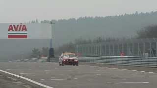 Alfa Romeo 75 TS in Alfa Challenge circuit Dijon Prenois 2013 [upl. by Noelyn]