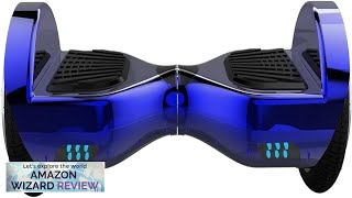 Hover1 Ultra Electric Hoverboard 7MPH Top Speed 12 Mile Range 500W Review [upl. by Akerdnuhs]