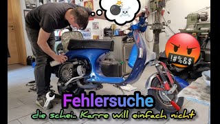 🔧Fehlersuche 🪛 Vespa PX80 139ccm [upl. by Eimor]