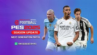 eFootball PES 2025 SEASON UPDATE PS5HEN PS4HEN Full Update Transfer Monster Patch Official [upl. by Nogras]