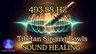 Tibetan Healing Sounds  Tibetan Singing Bowls Meditation  Sound Healing  49388 Hz [upl. by Icak190]