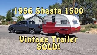 1956 Shasta Vintage Trailer Sold [upl. by Griggs]