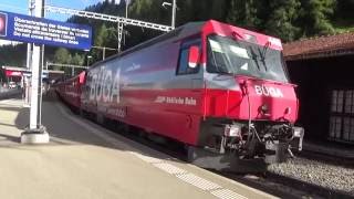 RhB Rhätische Bahn 2016 Teil1 Bergün Chur [upl. by Allain318]