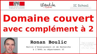 Domaine couvert avec complément à 2  Ronan Boulic [upl. by Ahsait]