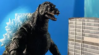 Godzilla Speed Runs Japan  Stop Motion Animation [upl. by Ienttirb223]