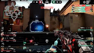 TEC Rb ACE site hold against JD Gaming  VCT CN Kickoff 2024 [upl. by Conard939]